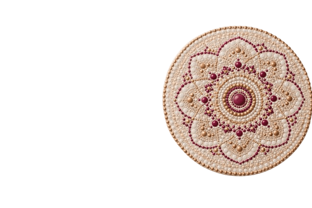 Mandala dipinto a mano Dot Art Mood